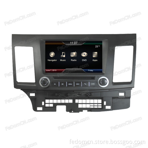 Car DVD GPS Navigation Auto Stereo Audio Video Radio for Mitsubishi Lancer Ex (I7060LE)